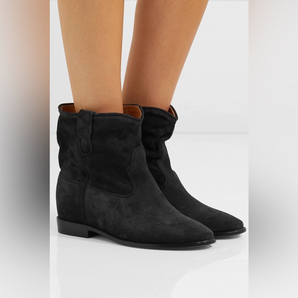PRELOVED // Isabel Marant Crisi Boot in Black Suede